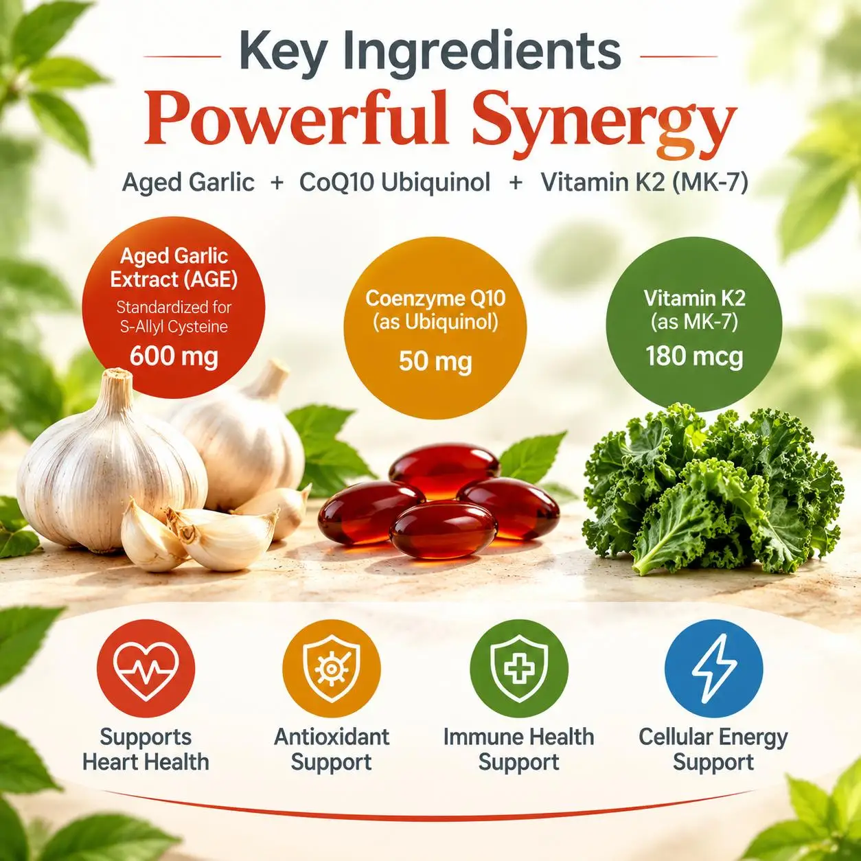 無臭の熟成ニンニク配合ソフトジェル 600mg CoQ10（ - Coq10 Ubiquinol Softgel のレビューと価格