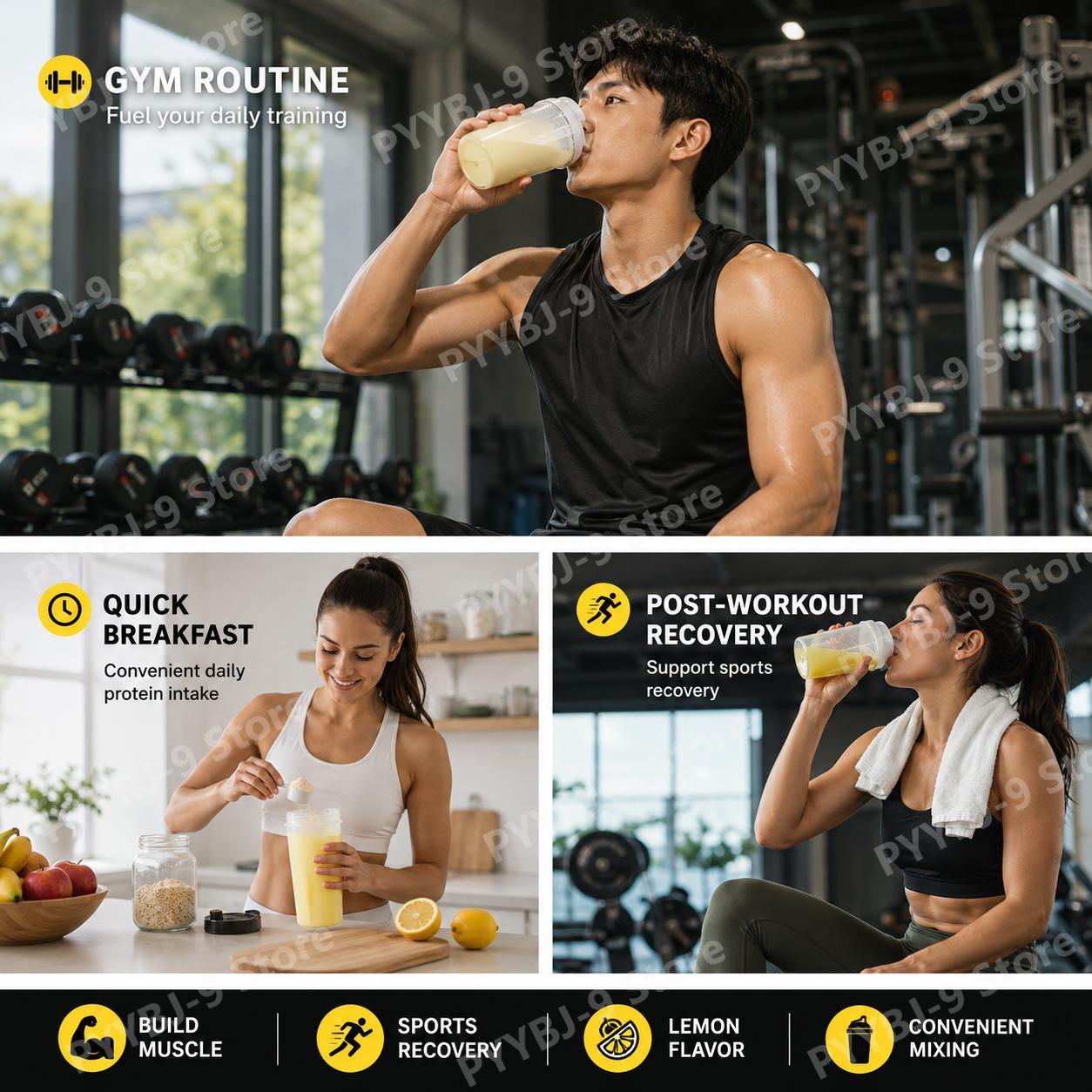 ナチュアノヴァ ホエイプロテインパウダー レモン風味 筋肉増 - Nutrition Of Fitness のレビューと価格